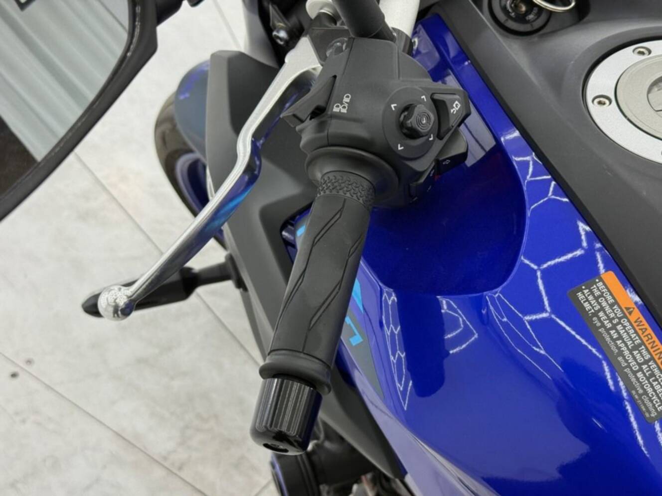 A photo of this 2025 Yamaha MT 07