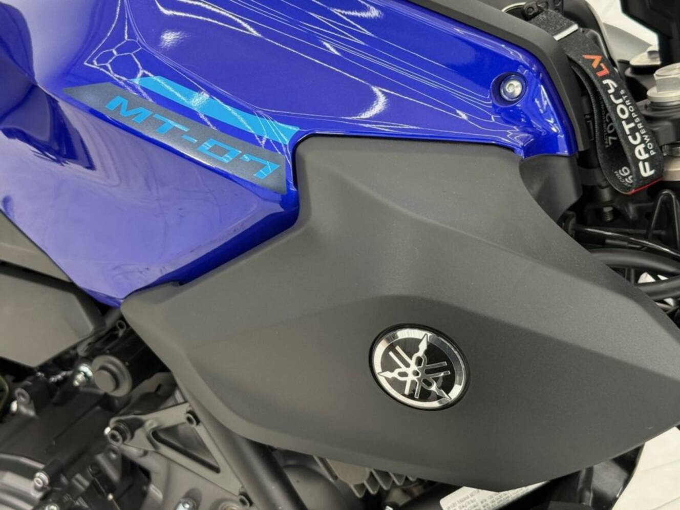 A photo of this 2025 Yamaha MT 07