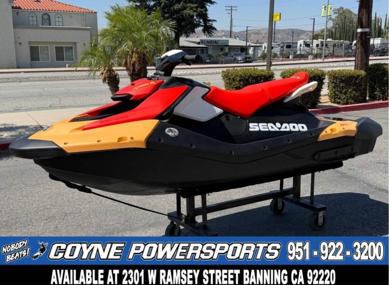 A photo of this 2026 Sea-Doo Spark for 3 Rotax® 900 ACE - 90 iBR