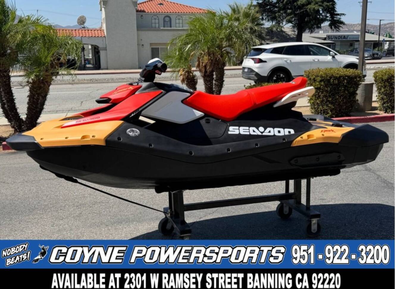 A photo of this 2026 Sea-Doo Spark for 3 Rotax® 900 ACE - 90 iBR