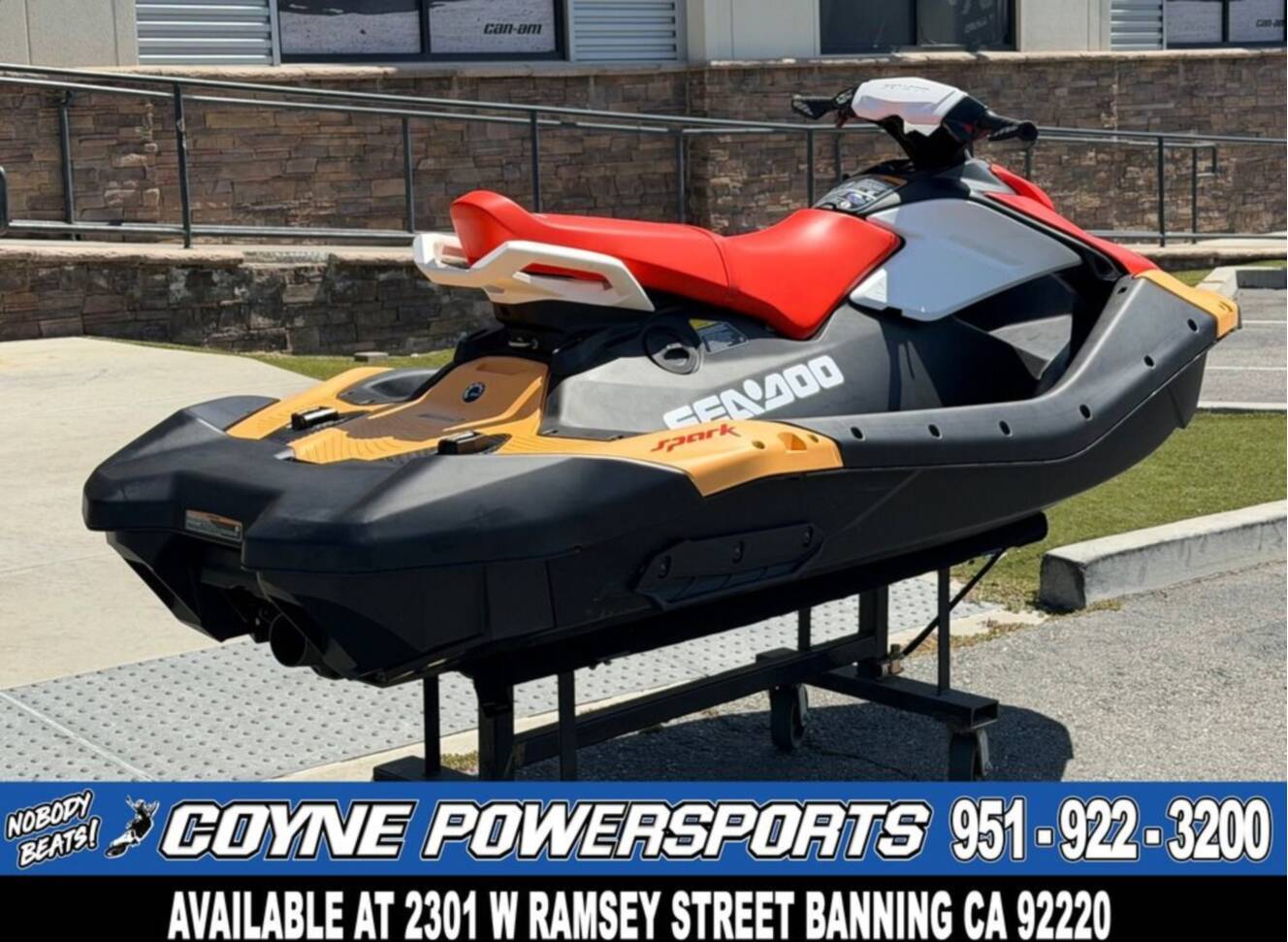 A photo of this 2026 Sea-Doo Spark for 3 Rotax® 900 ACE - 90 iBR