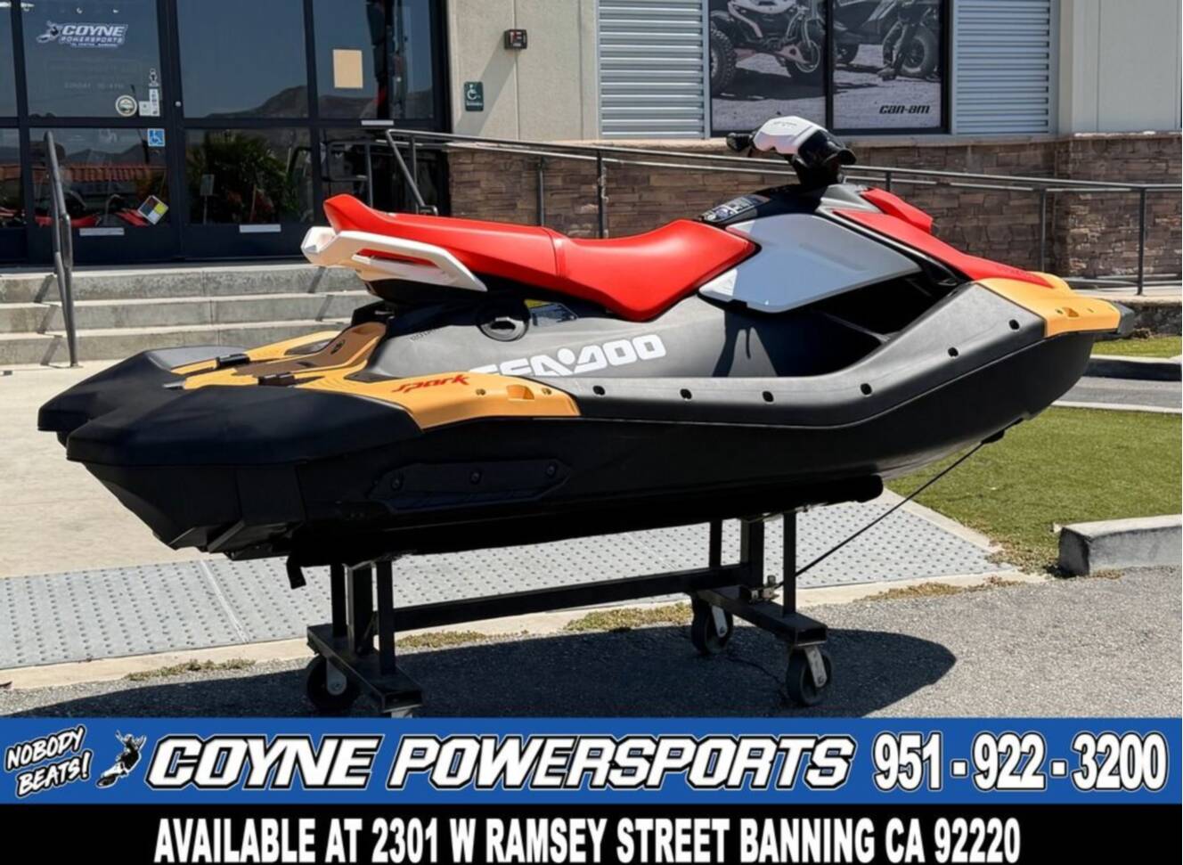 A photo of this 2026 Sea-Doo Spark for 3 Rotax® 900 ACE - 90 iBR