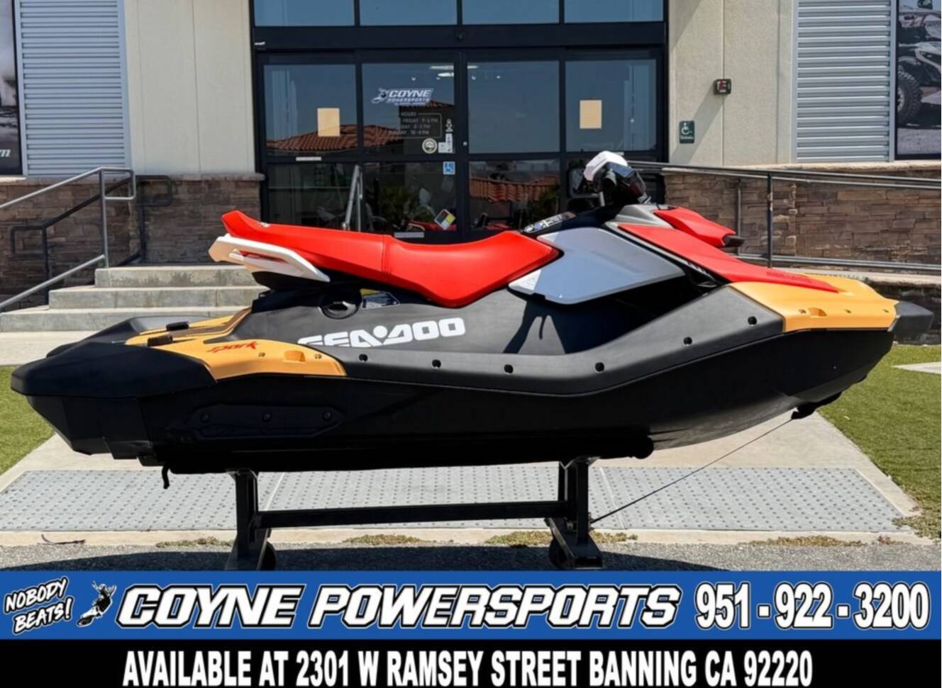 A photo of this 2026 Sea-Doo Spark for 3 Rotax® 900 ACE - 90 iBR