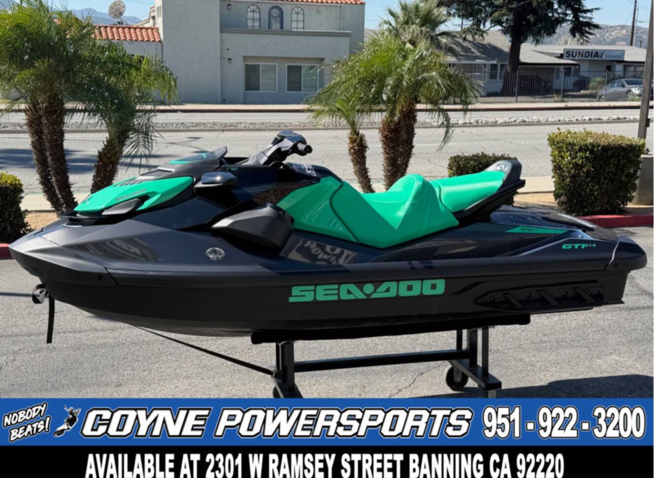 A photo of this 2026 Sea-Doo GTI SE 170 Tech, Audio, iDF, iBR