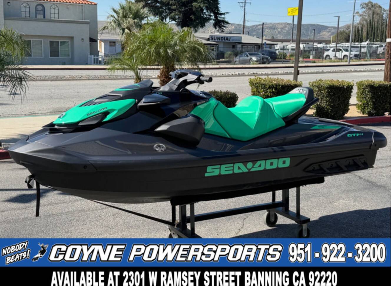 A photo of this 2026 Sea-Doo GTI SE 170 Tech, Audio, iDF, iBR