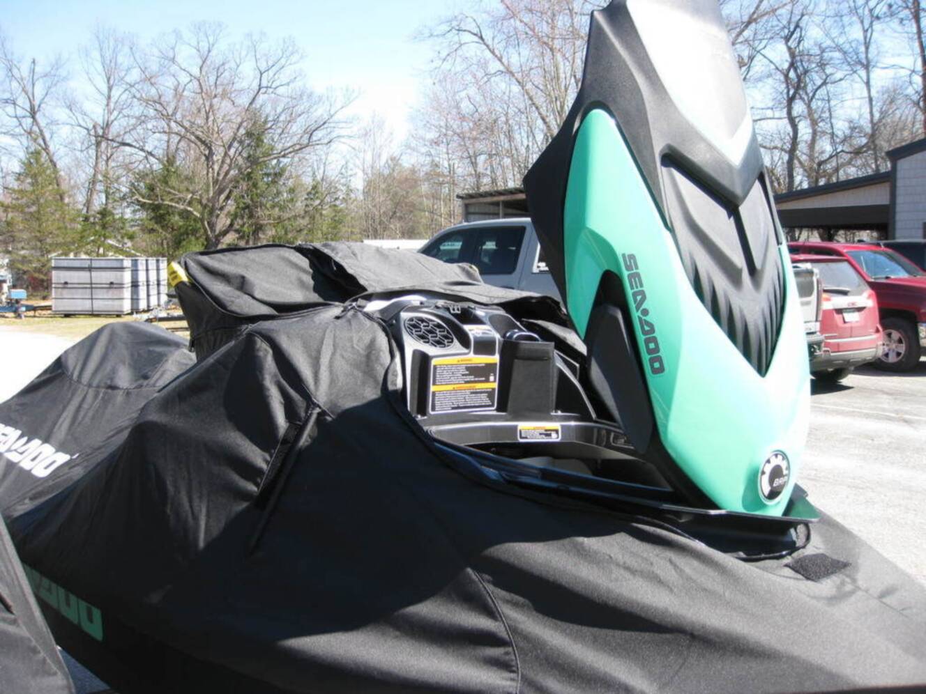 A photo of this 2026 Sea-Doo GTI SE 130 iBR Tech, Audio, iDF, iBR