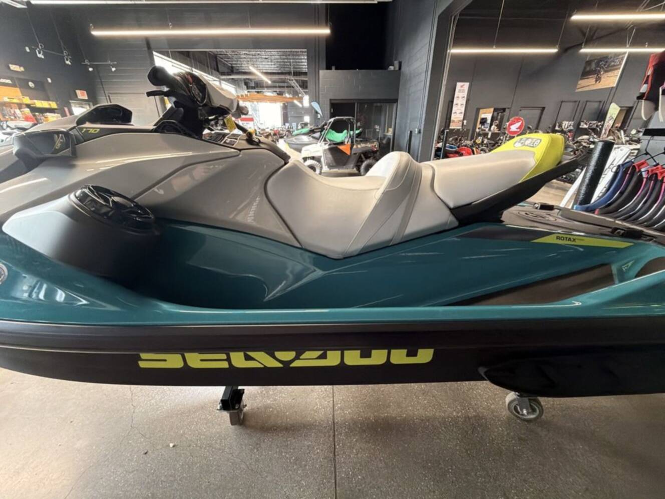 A photo of this 2026 Sea-Doo GTI SE 170 Tech, Audio, iDF, iBR