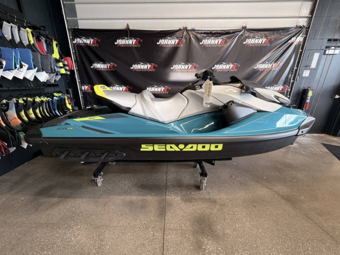 A photo of this 2026 Sea-Doo GTI SE 170 Tech, Audio, iDF, iBR