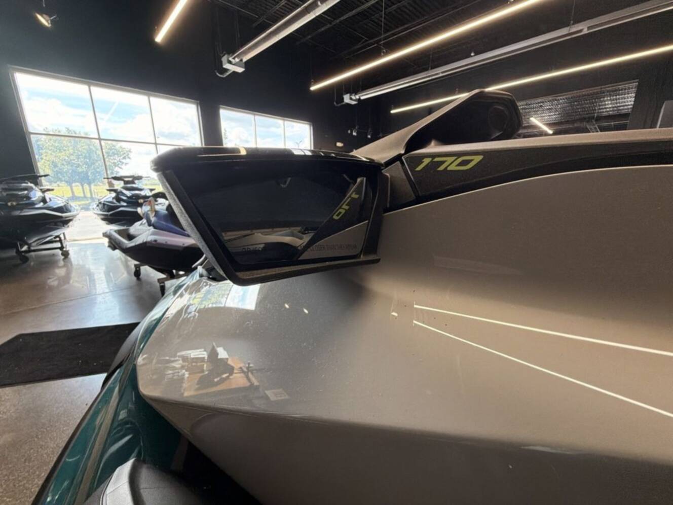 A photo of this 2026 Sea-Doo GTI SE 170 Tech, Audio, iDF, iBR
