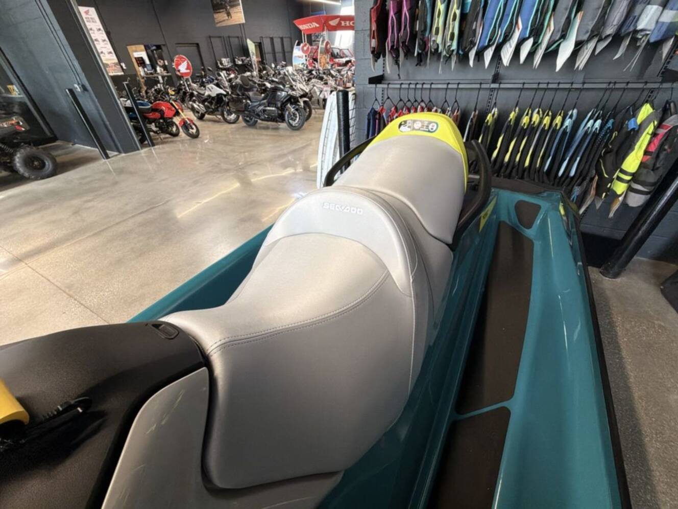 A photo of this 2026 Sea-Doo GTI SE 170 Tech, Audio, iDF, iBR