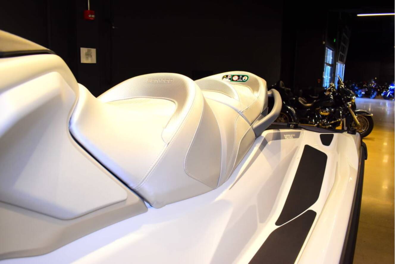 A photo of this 2026 Sea-Doo GTX Limited 325 White Pearl Premium