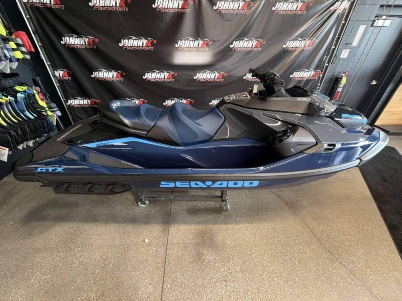 A photo of this 2026 Sea-Doo GTX 230 Tech, Audio, iDF, iBR
