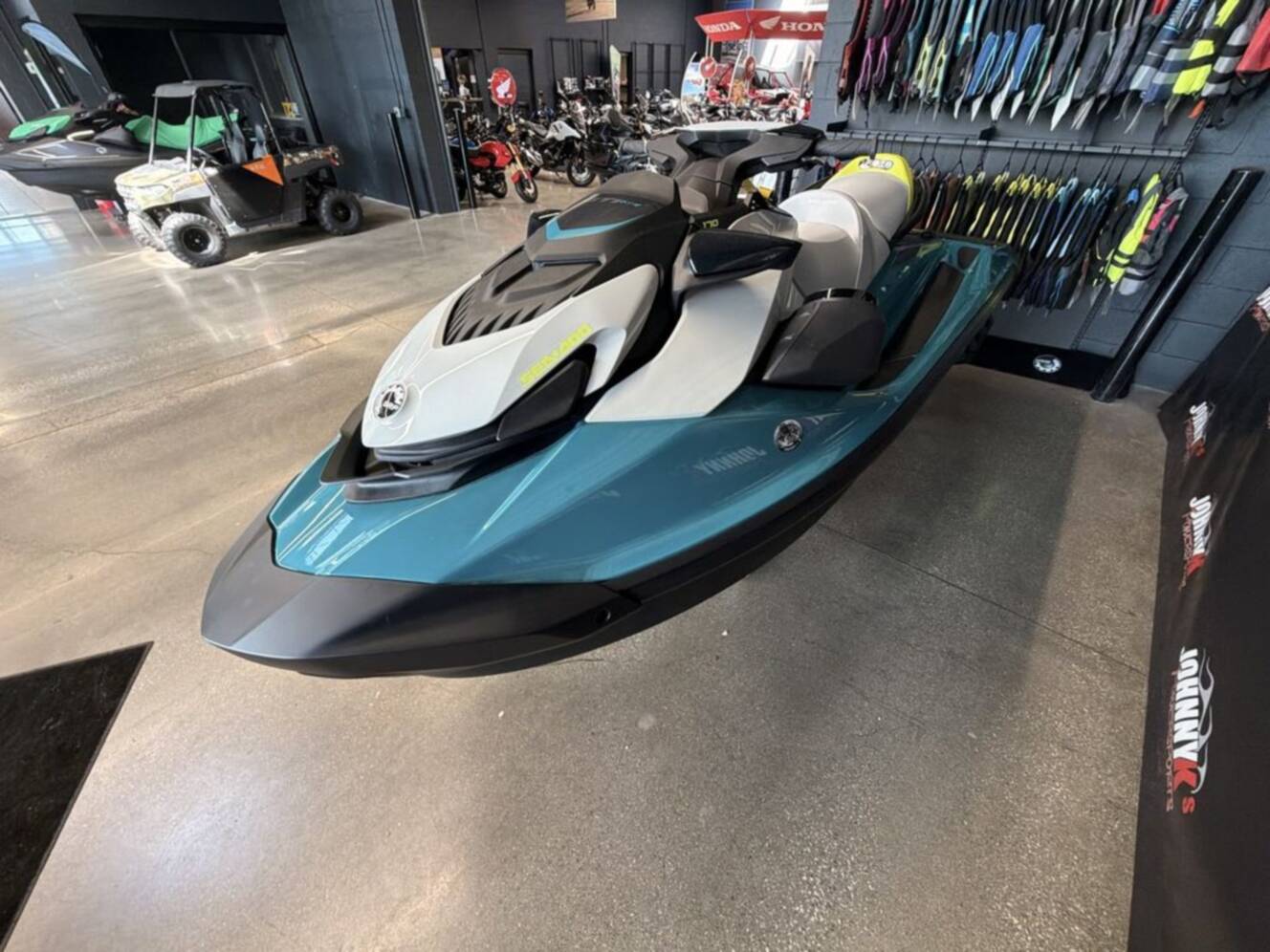 A photo of this 2026 Sea-Doo GTI SE 170 Tech, Audio, iDF, iBR