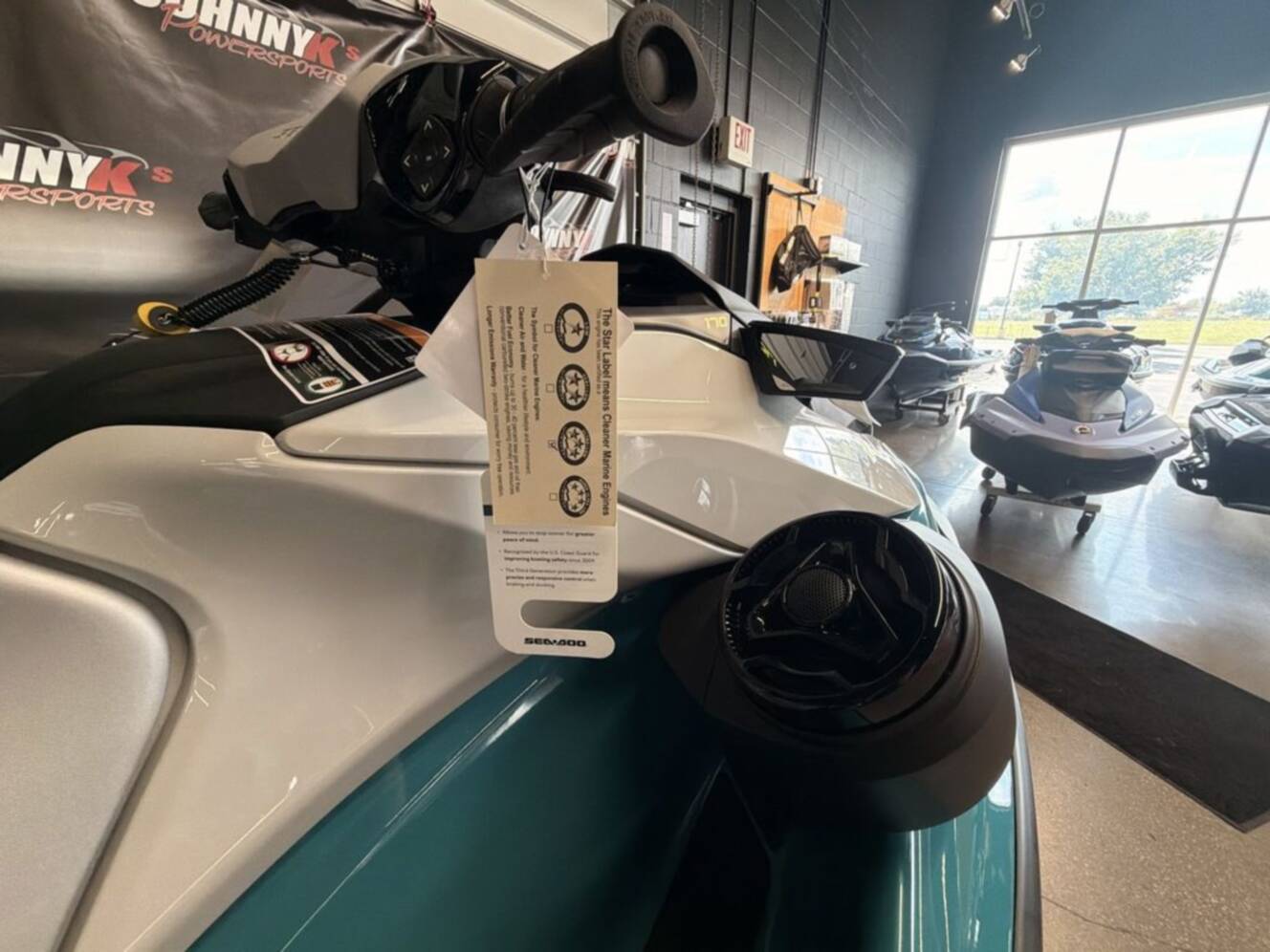 A photo of this 2026 Sea-Doo GTI SE 170 Tech, Audio, iDF, iBR