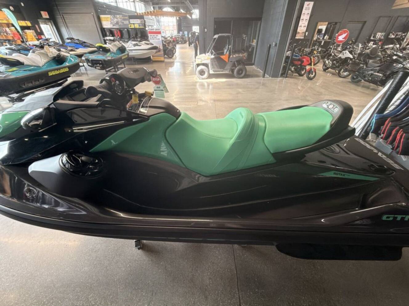 A photo of this 2026 Sea-Doo GTI SE 130 iBR Tech, Audio, iDF, iBR