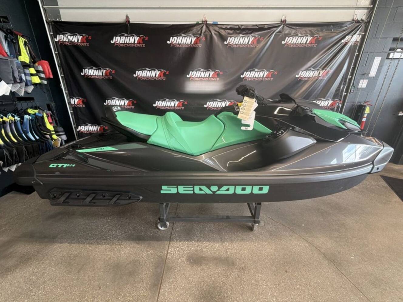 A photo of this 2026 Sea-Doo GTI SE 130 iBR Tech, Audio, iDF, iBR