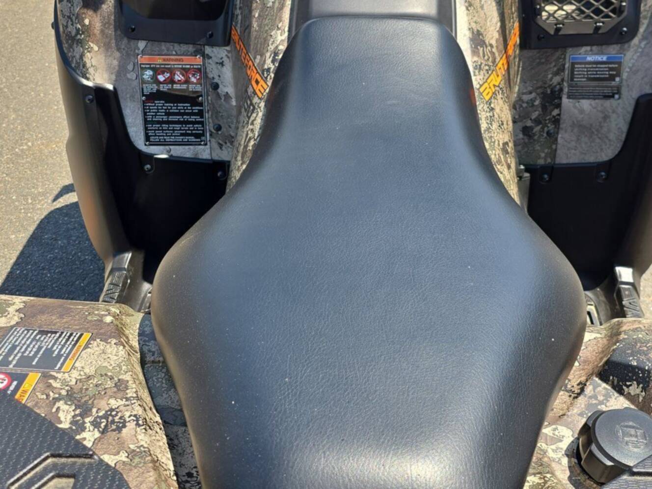 A photo of this 2026 Kawasaki Brute Force® 750 SE EPS Camo
