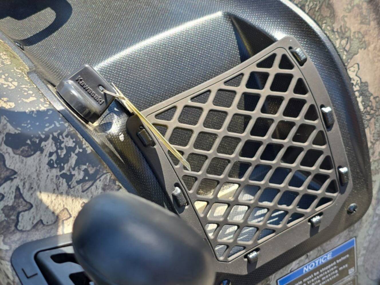 A photo of this 2026 Kawasaki Brute Force® 750 SE EPS Camo