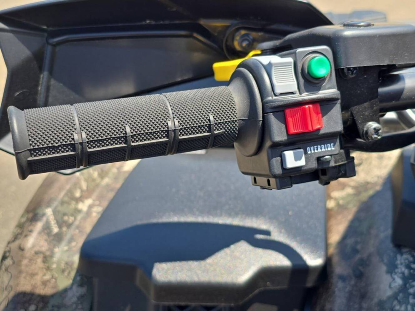 A photo of this 2026 Kawasaki Brute Force® 750 SE EPS Camo