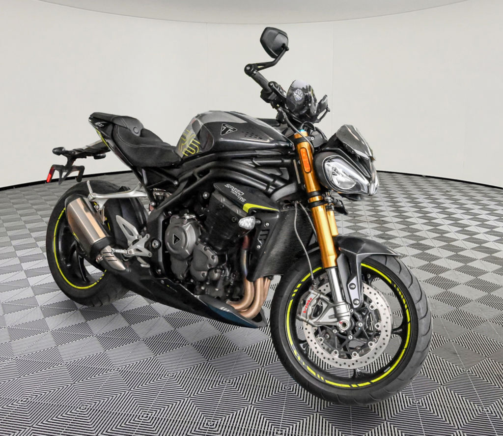 2025 Triumph Speed Triple 1200 RS Granite/Triumph Racing Yellow in hendersonville NC