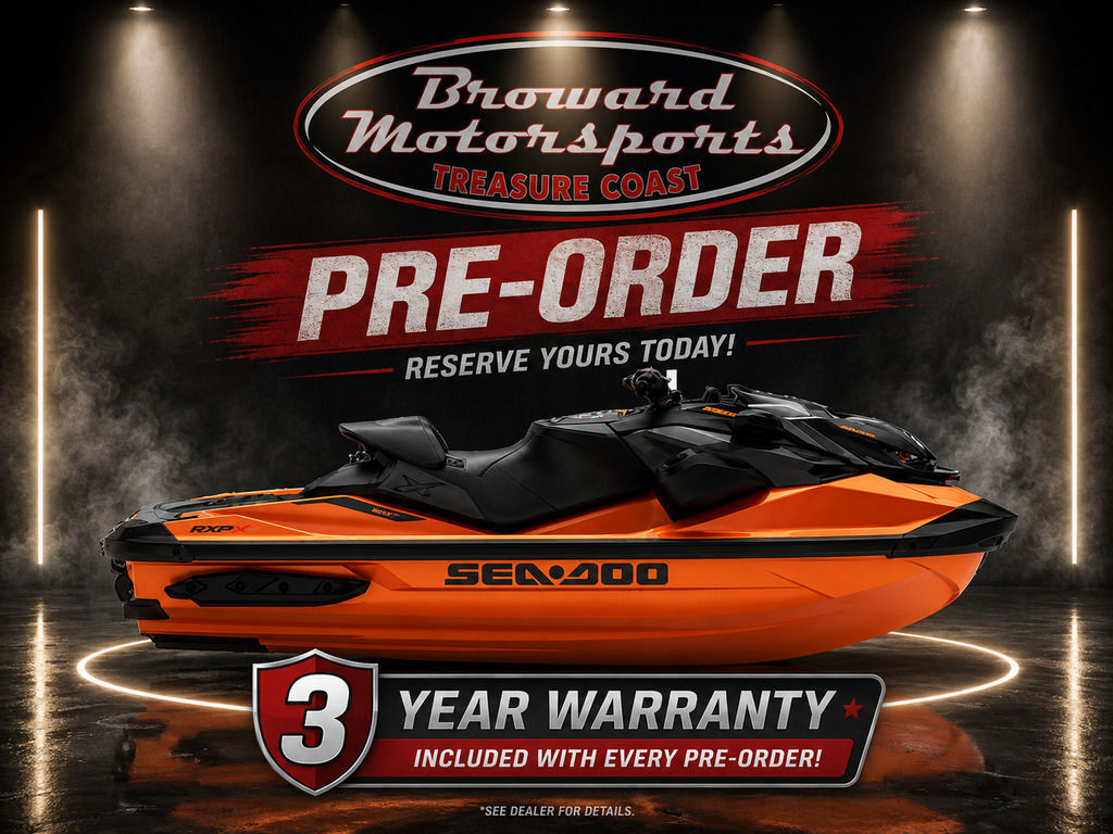 2027 Sea-Doo RXP-X 350 iBR and audio BASE in hobe sound FL