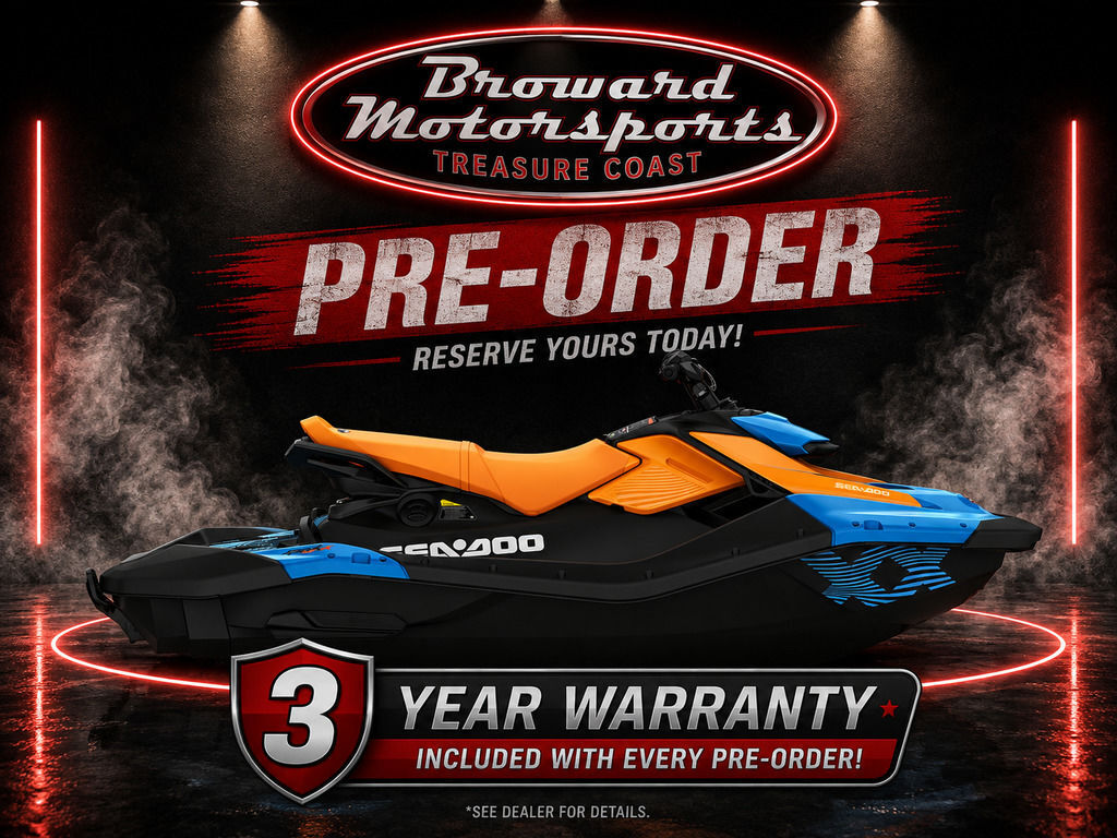2027 Sea-Doo Spark X Trixx for 3 1000 ACE - 110 iBR, iDF and Audio in hobe sound FL