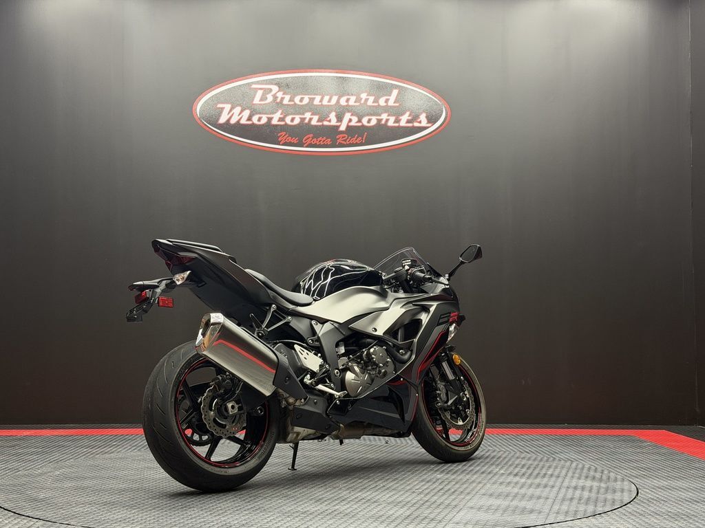 Used 2022 Kawasaki Ninja® Zx -6R Metallic Matte Graphenesteel Gray