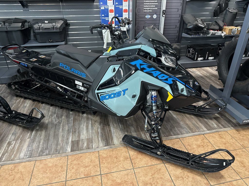 2026 Polaris® Patriot Boost RMK Khaos 155 Hemlock Blue / Black / Velo in reno NV
