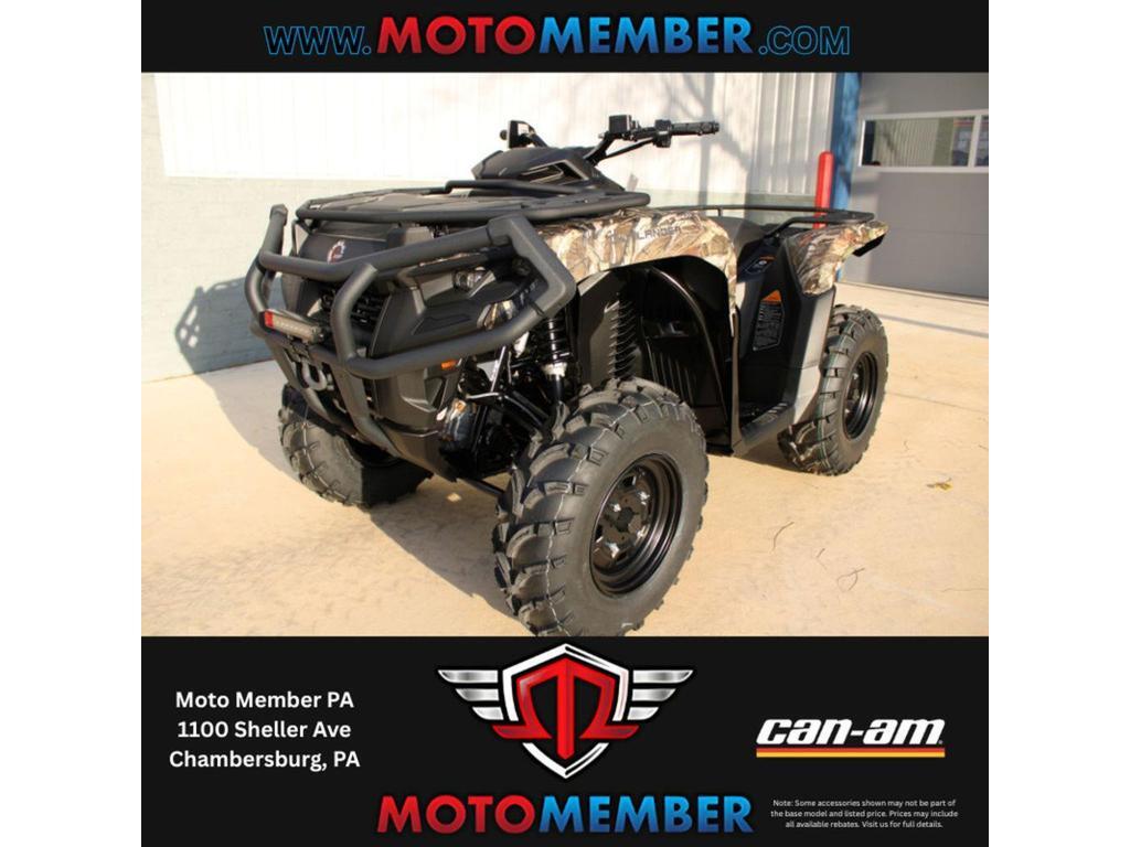 2026 Can-Am Outlander DPS 500 Dark Wildland Camo Sport ATV