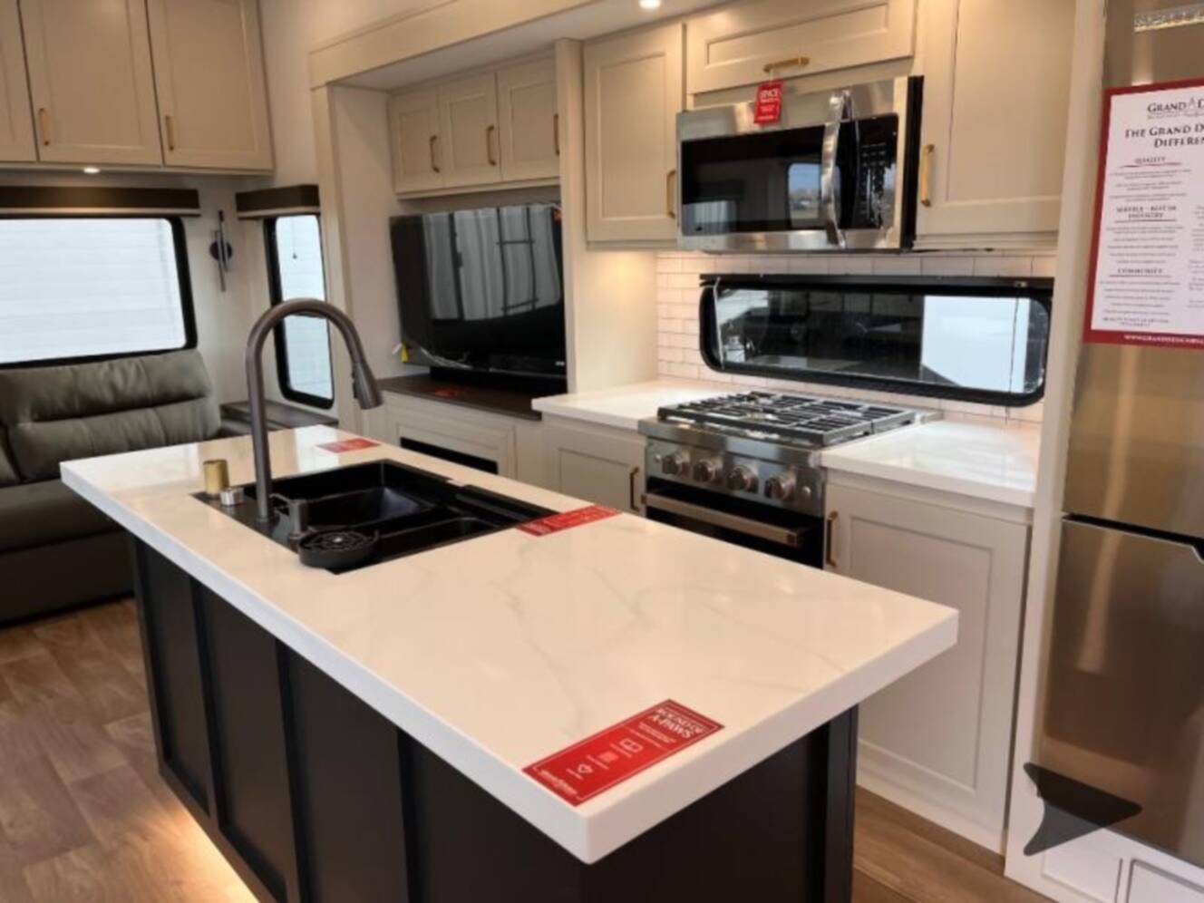 A photo of this 2026 Grand Design Influence 3503GK