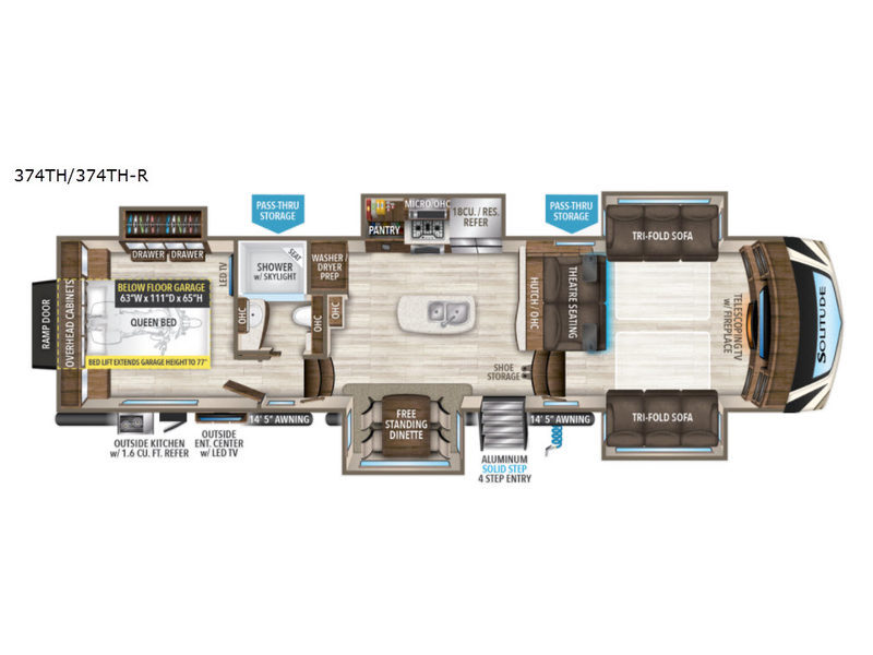 2018 Grand Design Solitude 374TH in junction city OR