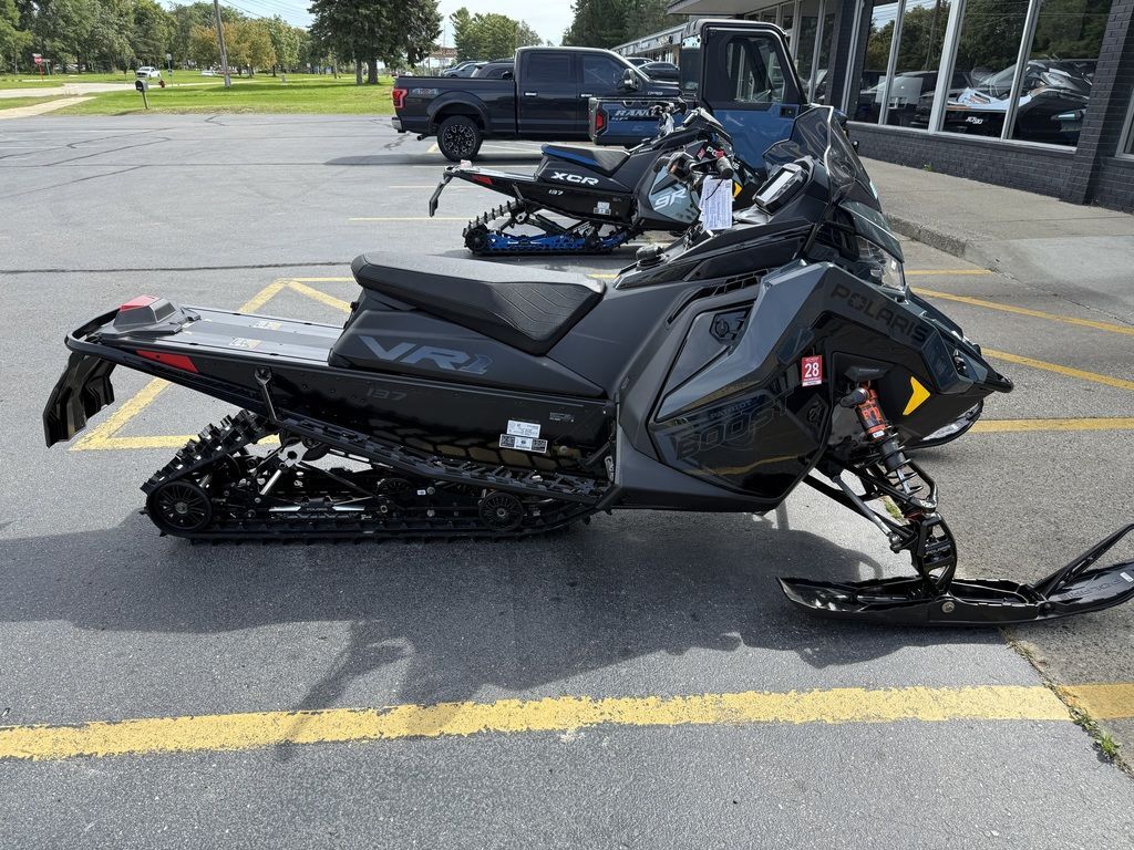 2026 Polaris® Patriot Boost INDY VR1 137 Dynamix Gloss Black / Blue D in ann arbor MI
