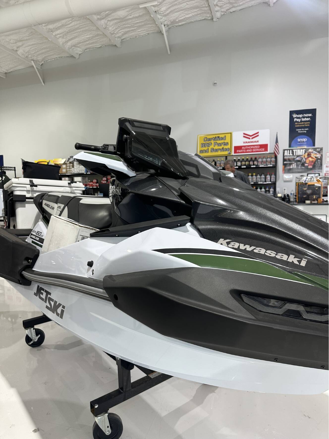 A photo of this 2025 Kawasaki Jet Ski® Ultra® 160LX-S Angler