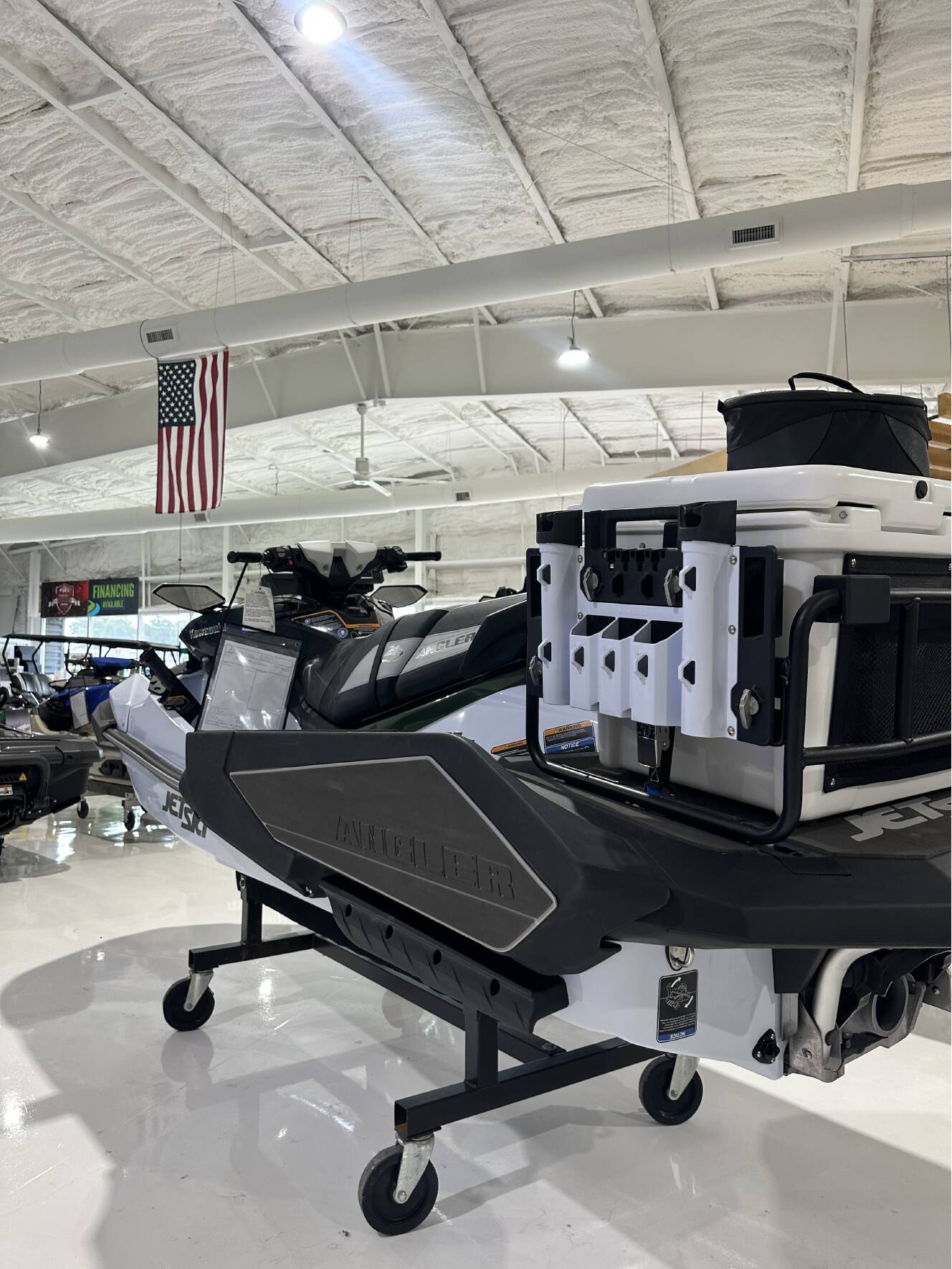 A photo of this 2025 Kawasaki Jet Ski® Ultra® 160LX-S Angler