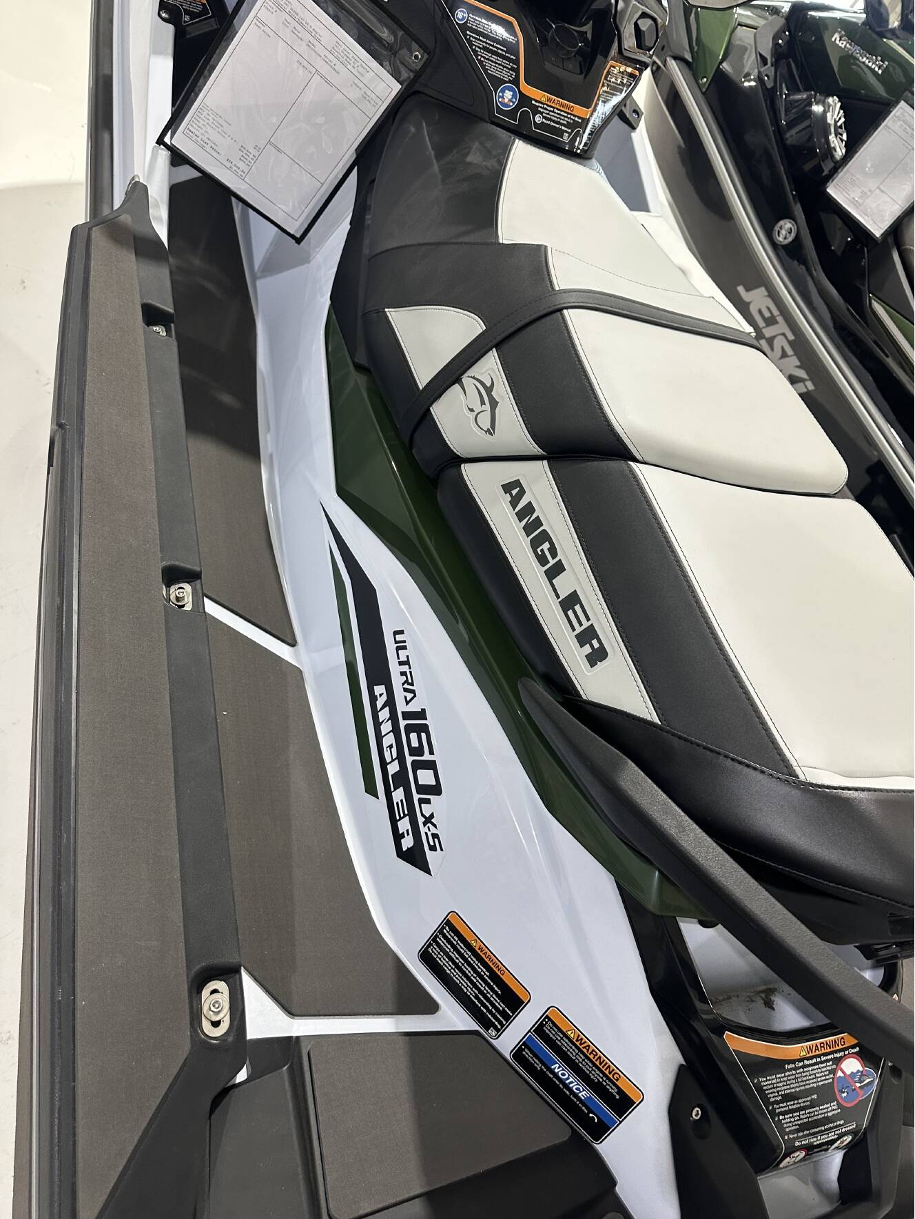 A photo of this 2025 Kawasaki Jet Ski® Ultra® 160LX-S Angler