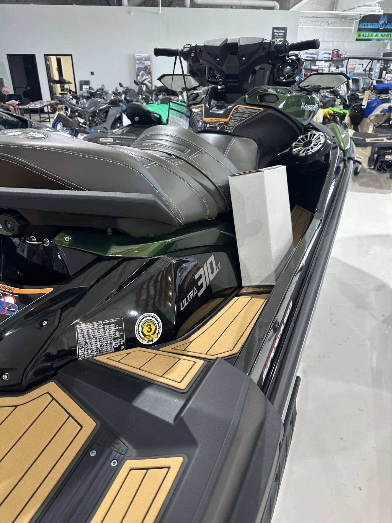 A photo of this 2025 Kawasaki Jet Ski® Ultra® 310LX