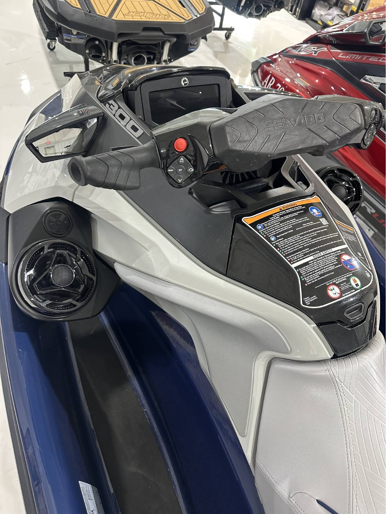 A photo of this 2023 Sea-Doo GTX Limited 300 iDF Tech Package