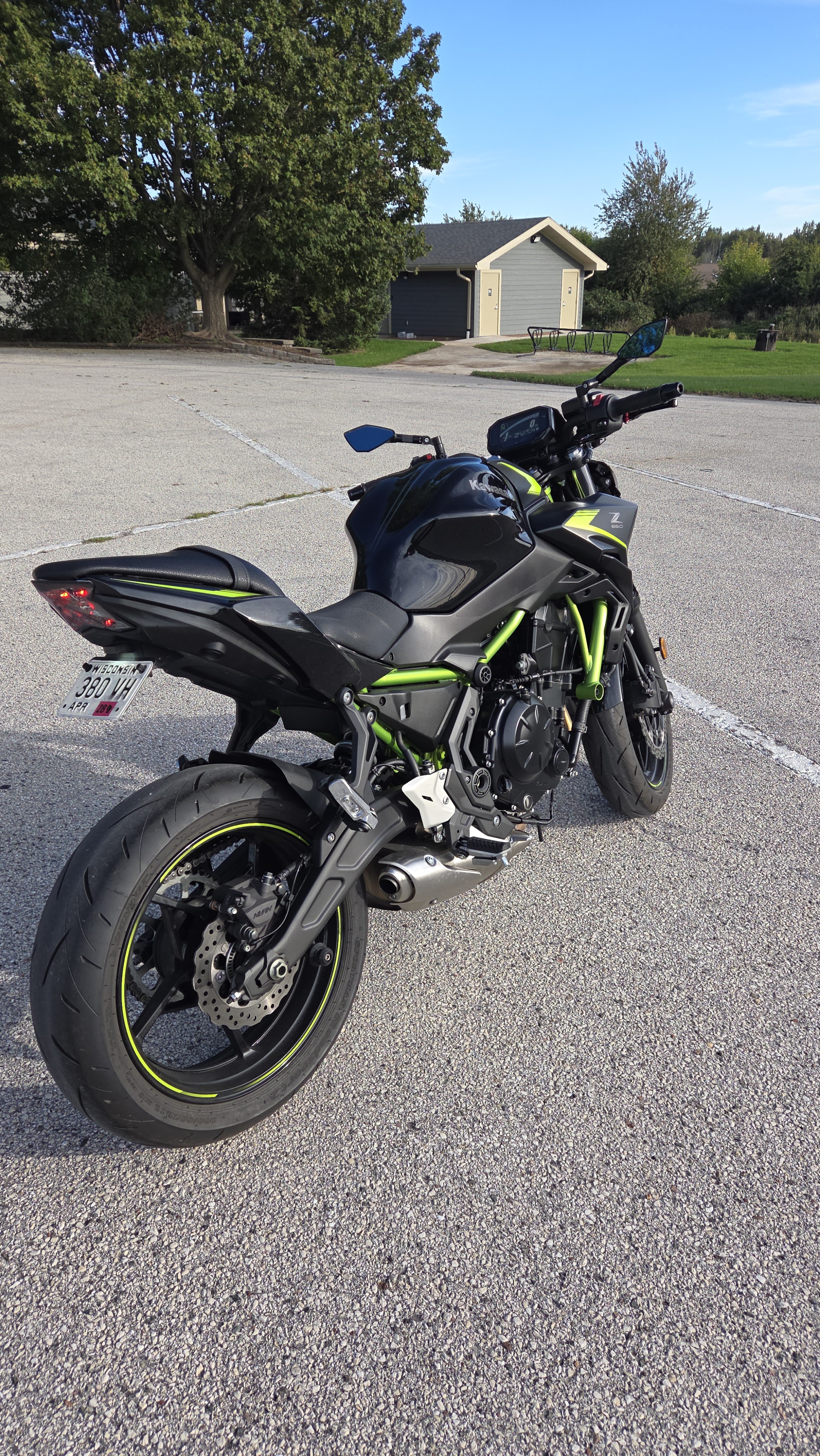 2022 Kawasaki Z 650 in plymouth WI