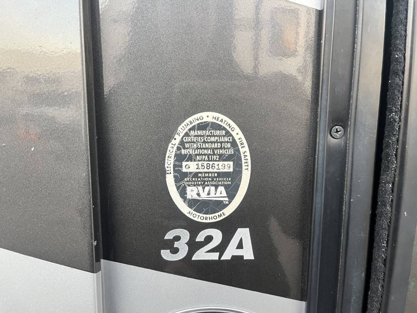 A photo of this 2017 Fleetwood Storm 32A