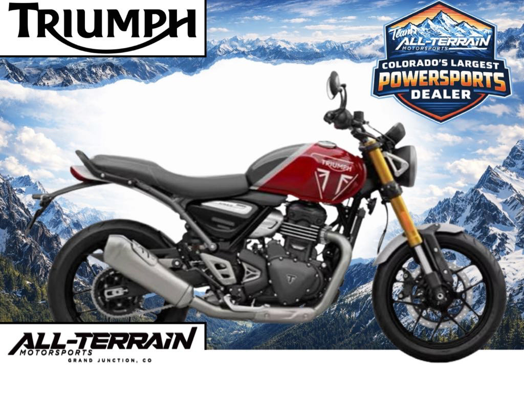 2026 Triumph Speed 400 Lava Red Gloss Storm Grey BASE in Grand Junction, CO