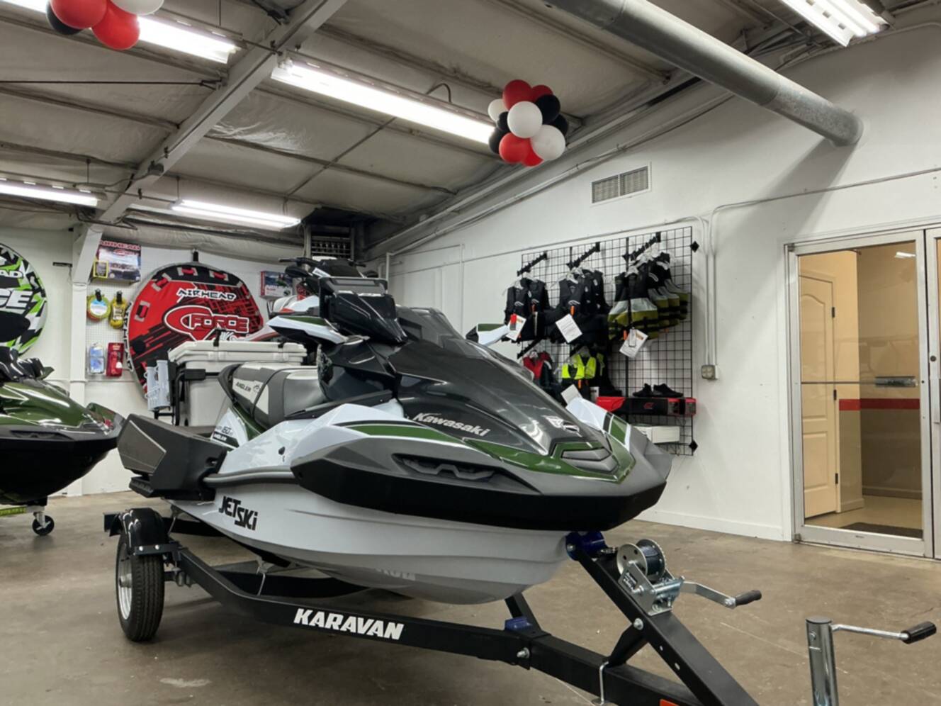 A photo of this 2025 Kawasaki Jet Ski Ultra 160LX-S Angle