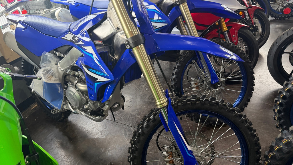 2026 Yamaha YZ450F 450F Team Yamaha Blue 450F in Sublimity, OR