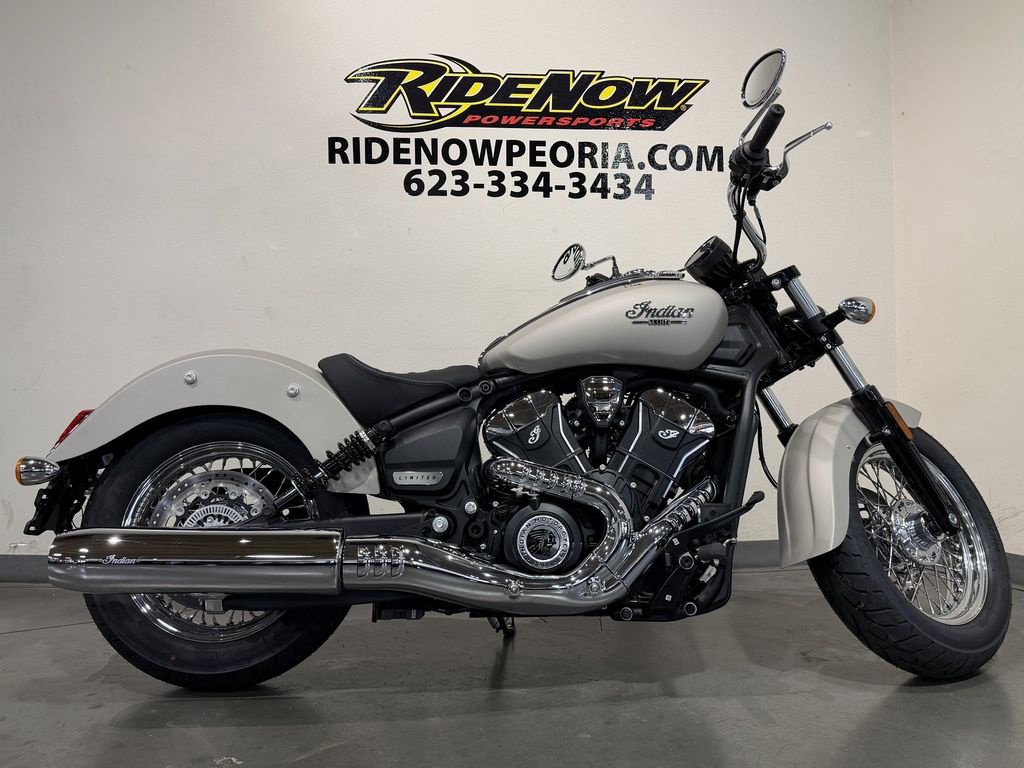 2025 Indian Scout Classic Limited +Tech Silver Quartz Smoke LIMITED + TECH in Peoria, AZ