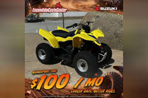 2025 Suzuki QuadSport Z90 in escondido CA