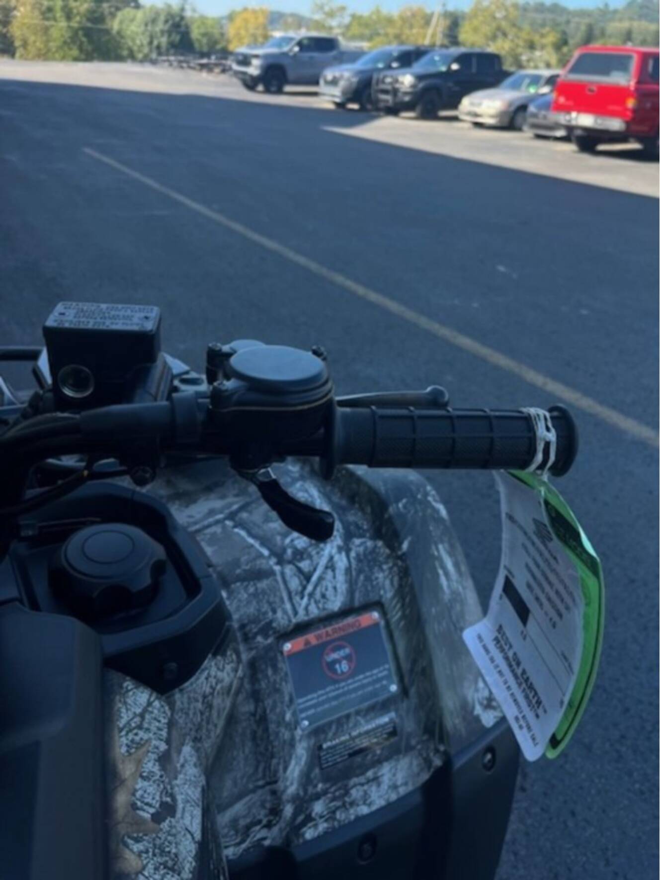 A photo of this 2027 Honda® FourTrax Rancher 4X4 TrueTimber® Atera Camo