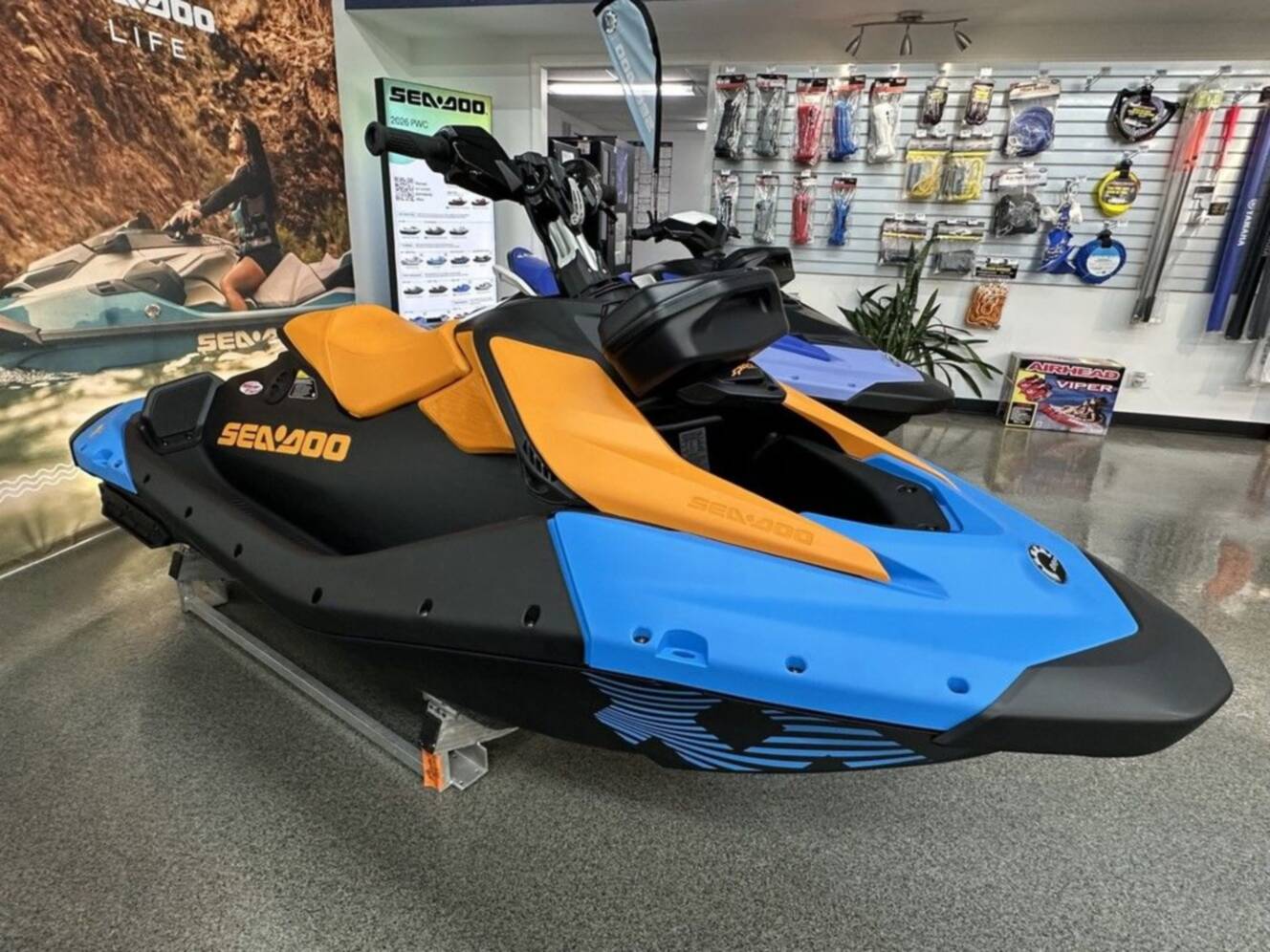 A photo of this 2026 Sea-Doo Spark Trixx for 1 Rotax® 900 ACE - 90 iBR and Au