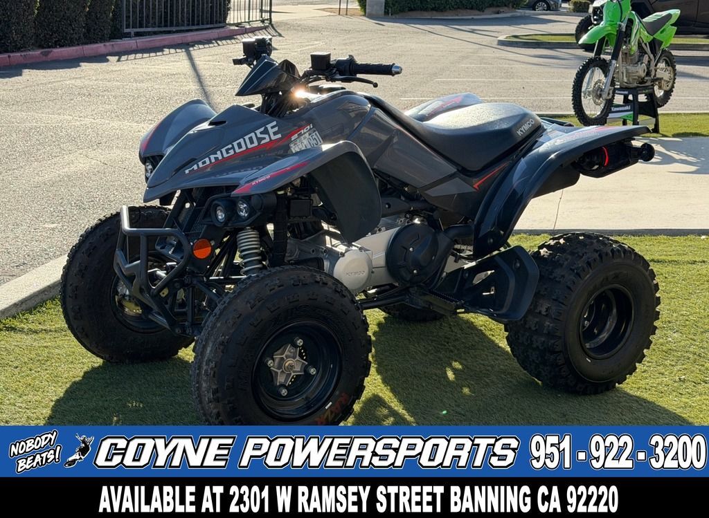2023 Kymco Mongoose 270i in banning CA