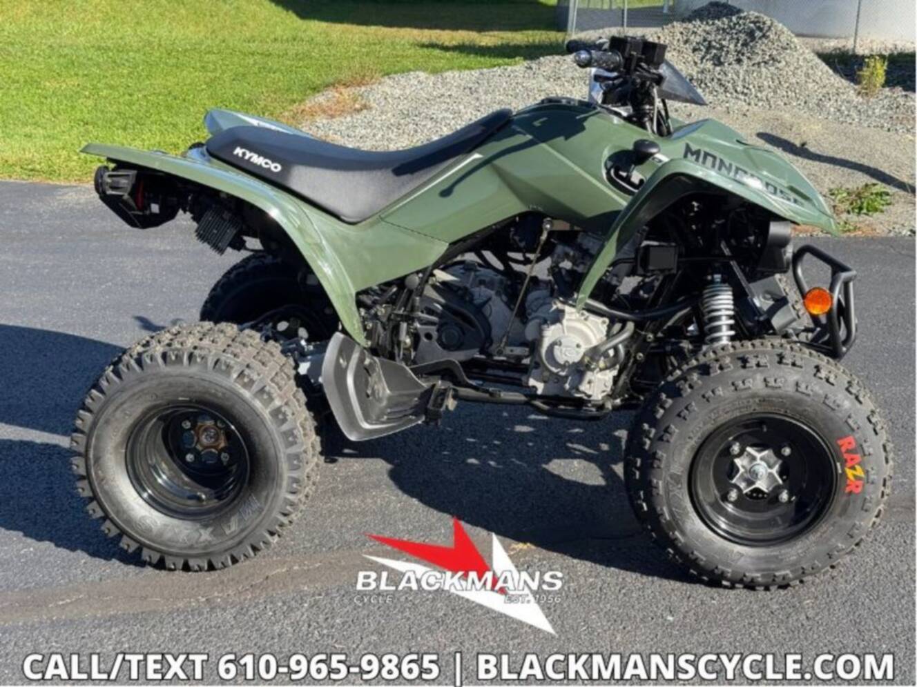 A photo of this 2026 Kymco Mongoose 270i