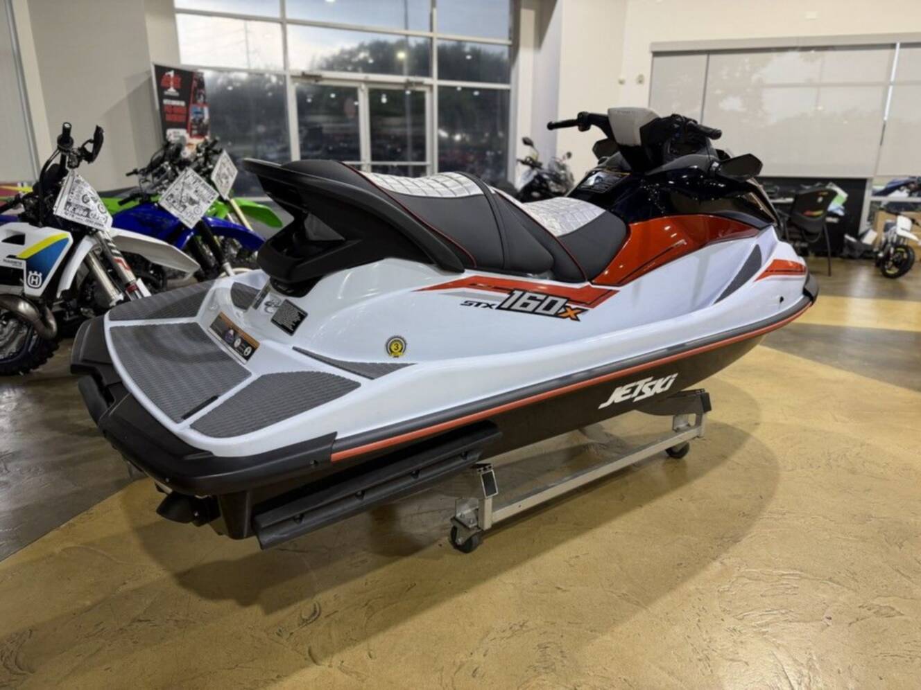 A photo of this 2024 Kawasaki STX® 160X