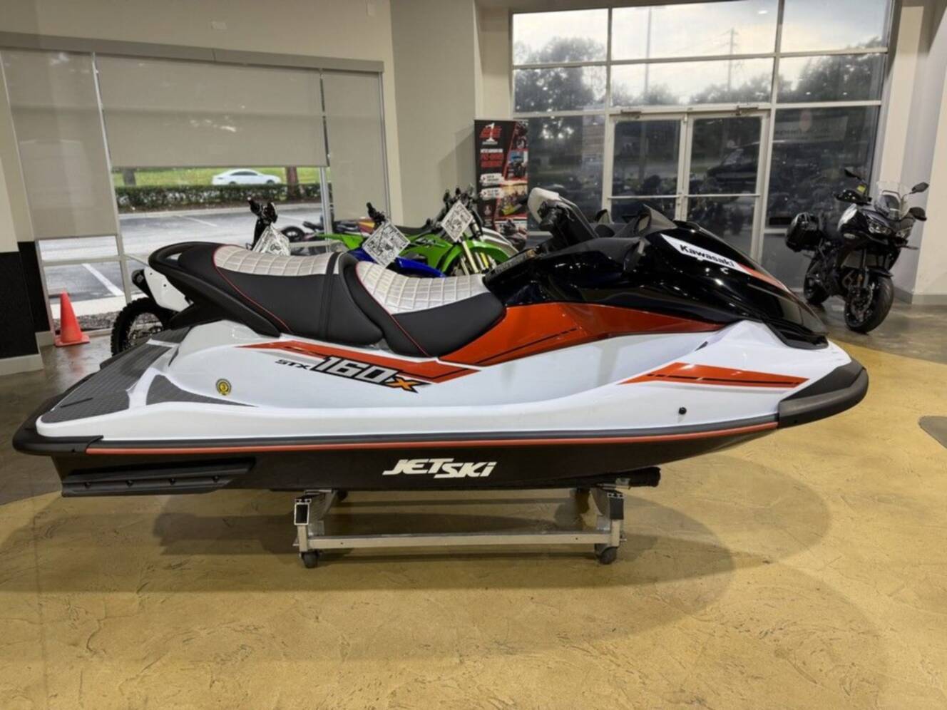 A photo of this 2024 Kawasaki STX® 160X